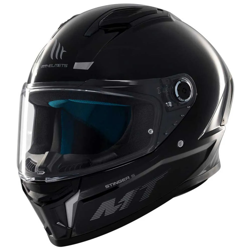 Capacete Integral MT Helmets Stinger 2 - Preto Brilhante