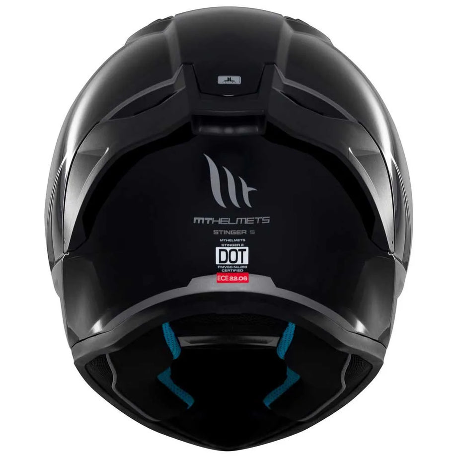 Capacete Integral MT Helmets Stinger 2 - Preto Brilhante