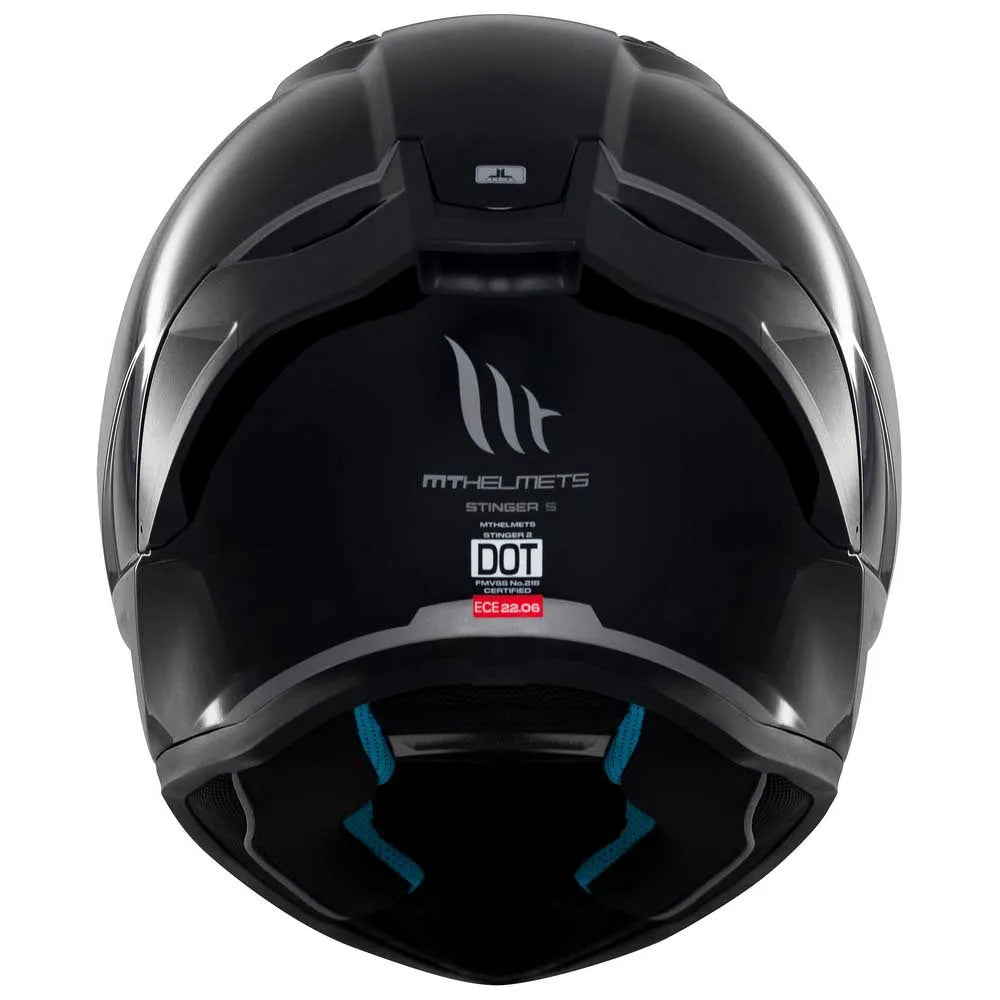 Capacete Integral MT Helmets Stinger 2 - Preto Brilhante
