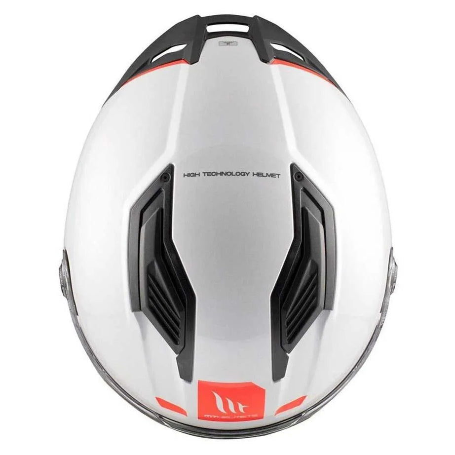 Capacete Integral MT Helmets Stinger 2 - Branco Pérola Brilhante