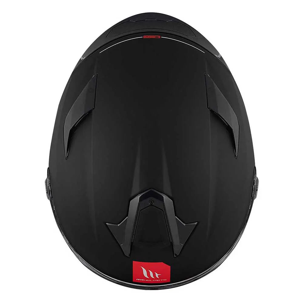 MT Helmets Capacete Integral Targo S Solid A1 Preto Fosco