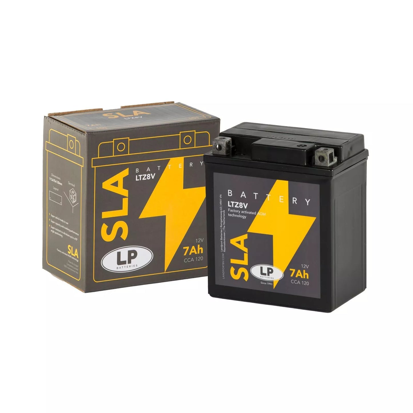 BATERIA LP LTZ8V 12V 7Ah 120A