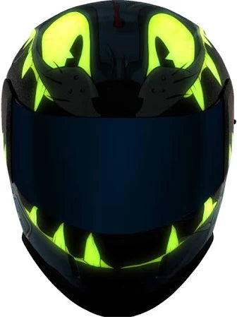 Icon Airform Nine Lives Capacete Integral azul