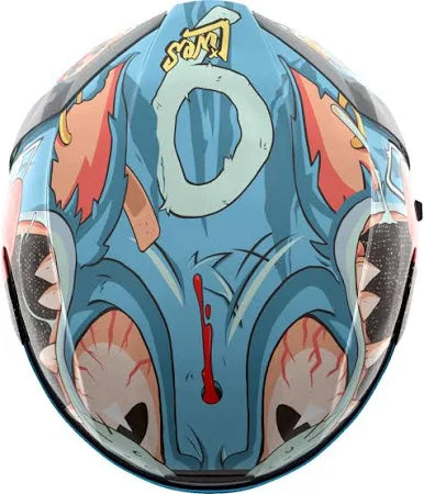 Icon Airform Nine Lives Capacete Integral azul