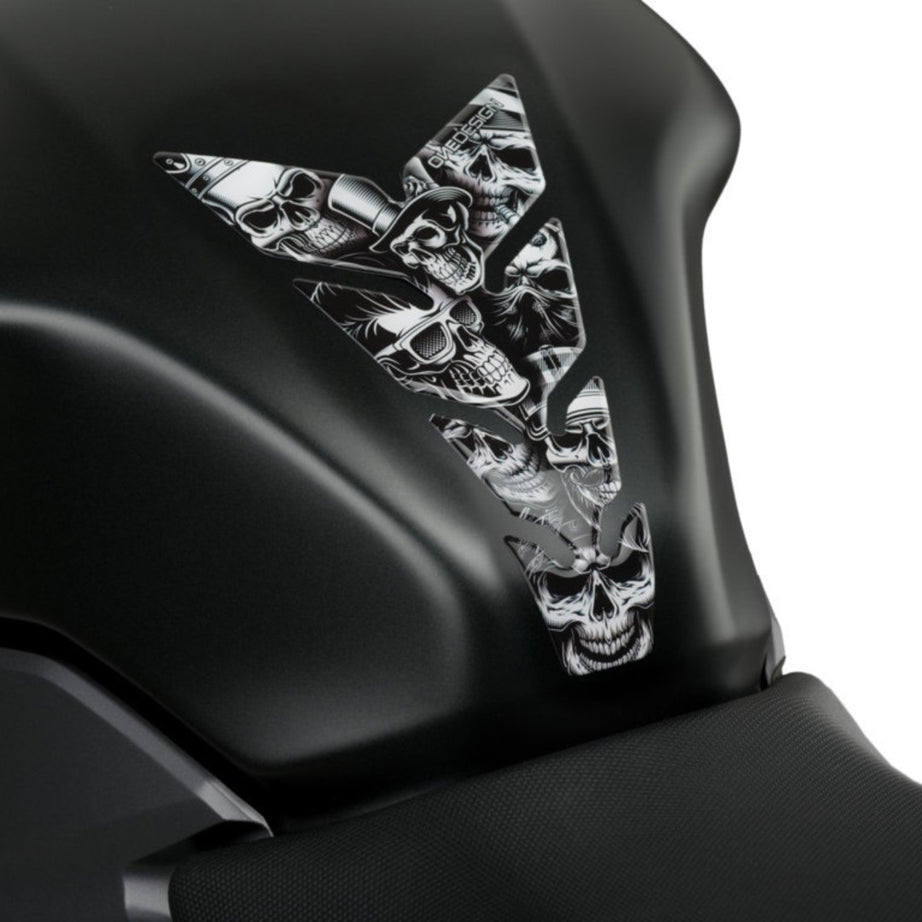 Protetor de Depósito Skull Party Preto e Branco Puig