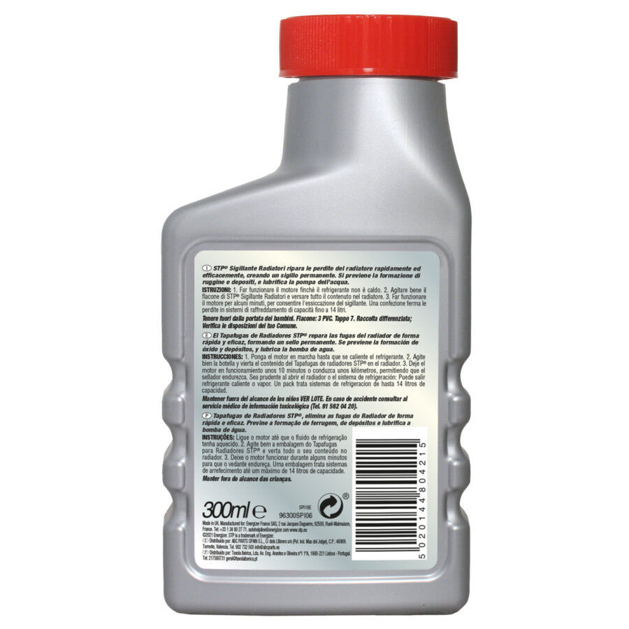 Aditivo STP Tapa FUGAS de RADIADOR 300ML