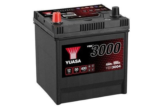 BATERIA YUASA YBX3004 12V 50AH EN 400A