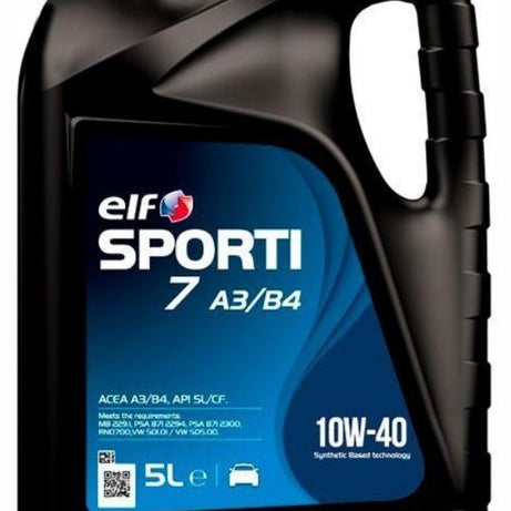 OLEO MOTOR ELF SPORTI 7 A3/B4 10W40 5L