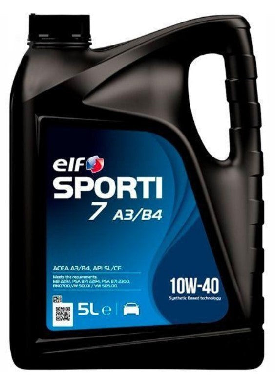 OLEO MOTOR ELF SPORTI 7 A3/B4 10W40 5L