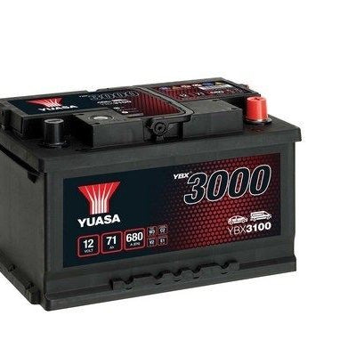 BATERIA YUASA YBX3100 12V 71AH EN 680A