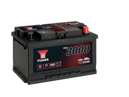 BATERIA YUASA YBX3100 12V 71AH EN 680A