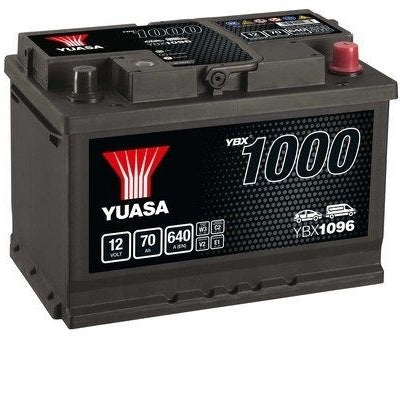 BATERIA YUASA YBX1096 12V 70AH EN 640A