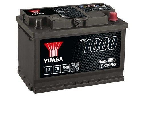 BATERIA YUASA YBX1096 12V 70AH EN 640A