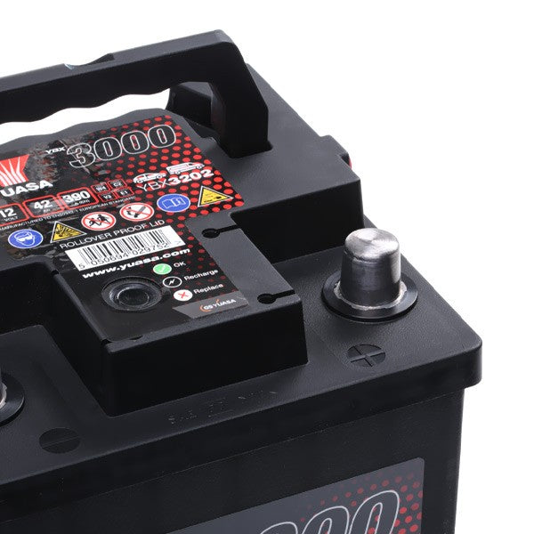 BATERIA YUASA YBX3202 12V 42AH EN 390A