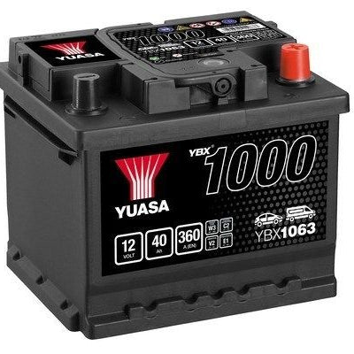 BATERIA YUASA YBX1063 12V 40AH EN 360A