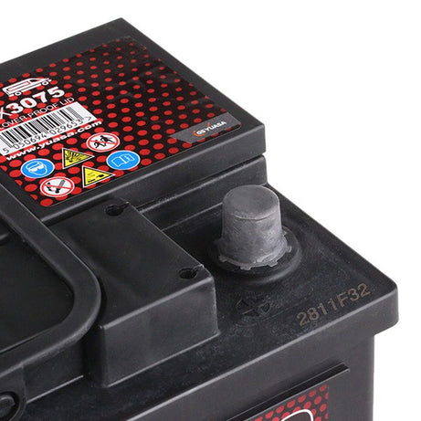 BATERIA YUASA YBX3075 12V 60AH EN 550A