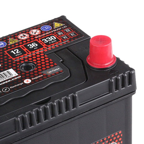 BATERIA YUASA YBX3054 12V 36AH EN 330A