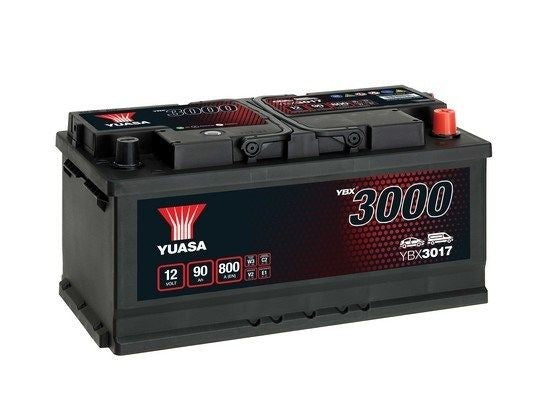 BATERIA YUASA YBX3017 12V 90AH EN 800A
