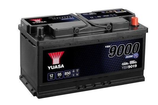 BATERIA YUASA YBX9019 12V 95AH EN 850A AGM