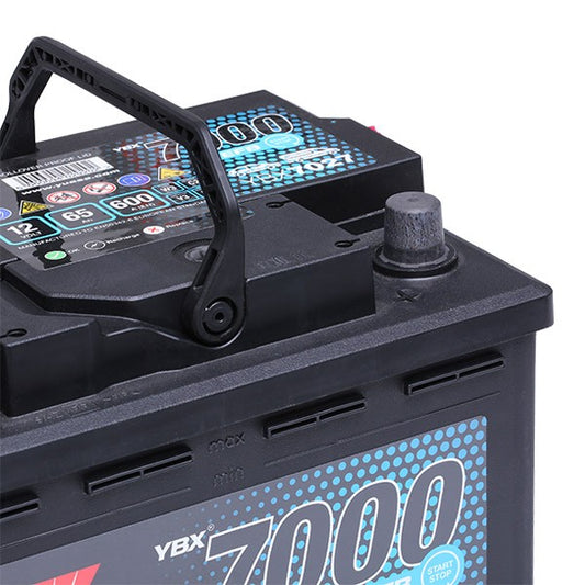 BATERIA YUASA YBX7027 12V 65AH EN 600A EFB