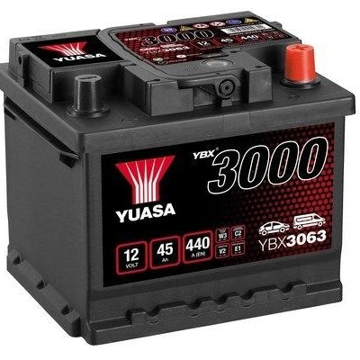 BATERIA YUASA YBX3063 12V 45AH EN 440A