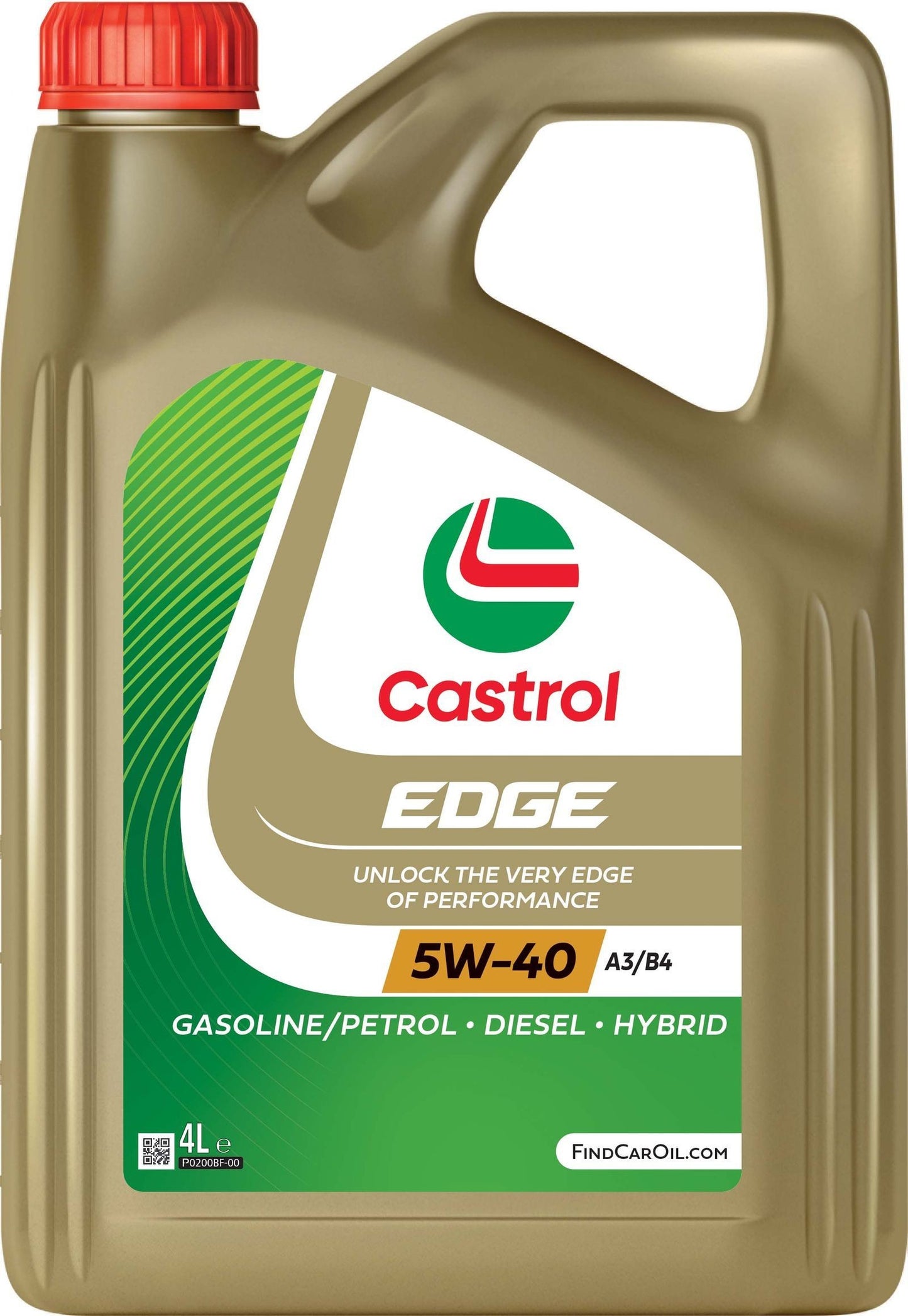 OLEO MOTOR CASTROL EDGE 5W40 A3/B4 (4L)