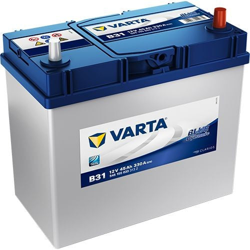 BATERIA VARTA B31 BLUE DY 45AMP 330EN 238X129X227 DTA
