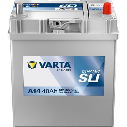 BATERIA VARTA A14 BLUE DY 40AMP 330EN 187X127X227 DTA