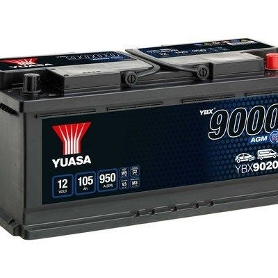 BATERIA YUASA YBX9020 12V 105AH EN 950A AGM