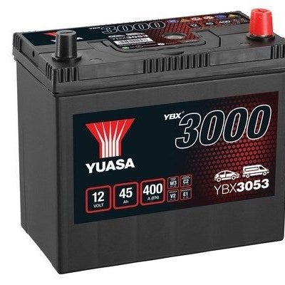 BATERIA YUASA YBX3053 12V 45AH EN 400A
