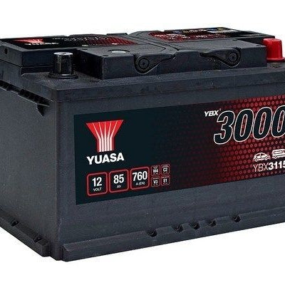 BATERIA YUASA YBX3115 12V 85AH EN 760A