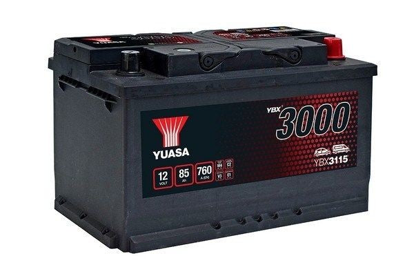 BATERIA YUASA YBX3115 12V 85AH EN 760A