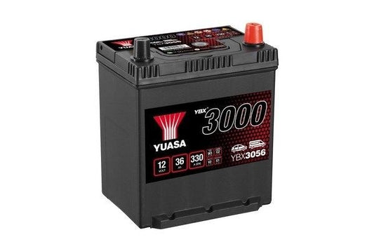 BATERIA YUASA YBX3056 12V 36AH EN 330A