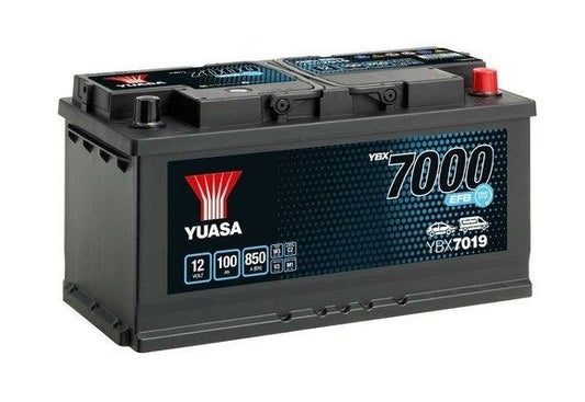 BATERIA YUASA YBX7019 12V 100AH EN 850A EFB