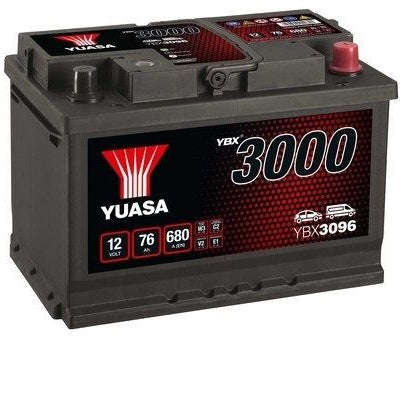 BATERIA YUASA YBX3096 12V 76AH EN 680A
