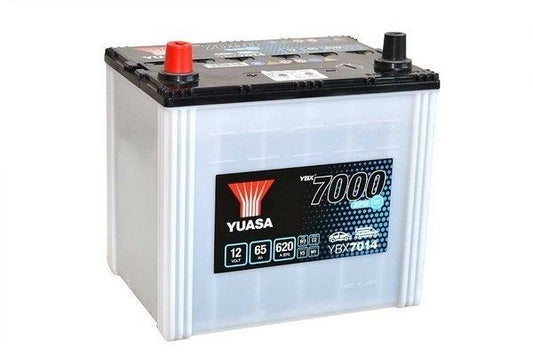 BATERIA YUASA YBX7005 12V 65AH EN 620A EFB