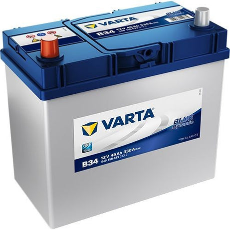 BATERIA VARTA B34 BLUE DY 45AMP 330EN 238X129X227 ESQ