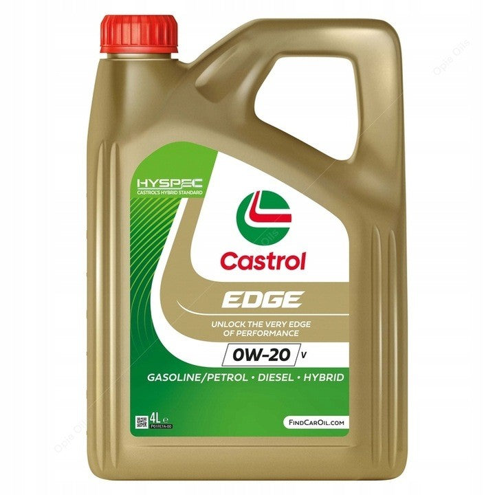 OLEO MOTOR CASTROL EDGE 0W20 V (4L)