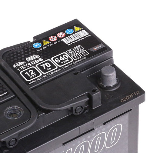 BATERIA YUASA YBX1096 12V 70AH EN 640A