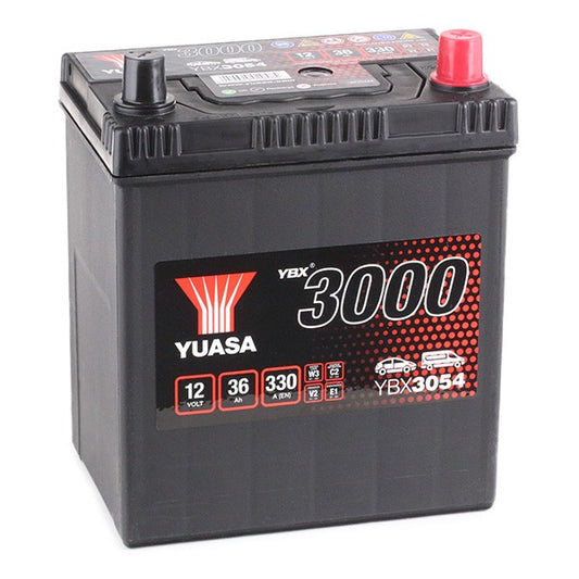 BATERIA YUASA YBX3054 12V 36AH EN 330A