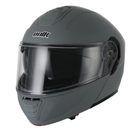 Capacete Integral Unik Hole - Cinza Fosco