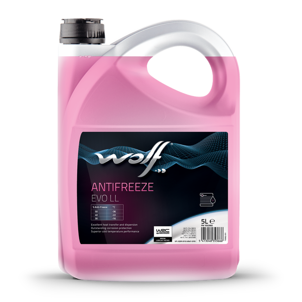 Anticongelante WOLF ANTIFREEZE EVO LL  5L