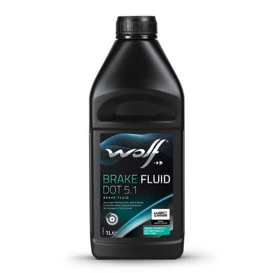 Oleo Travões WOLF BRAKE FLUID DOT 5.1  1L