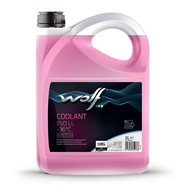 Anticongelante WOLF COOLANT EVO LL -36°C 5L