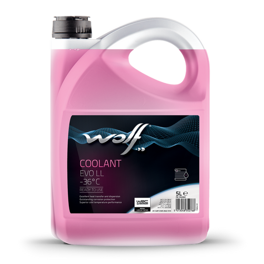 Anticongelante WOLF COOLANT EVO LL -36°C 5L