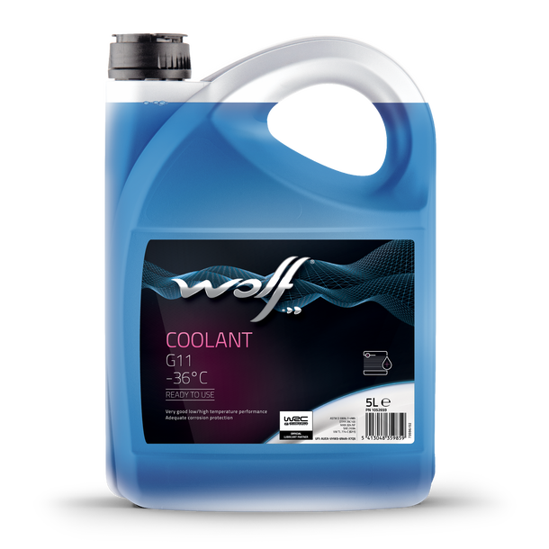 Anticongelante WOLF COOLANT G11 -36°C  5L