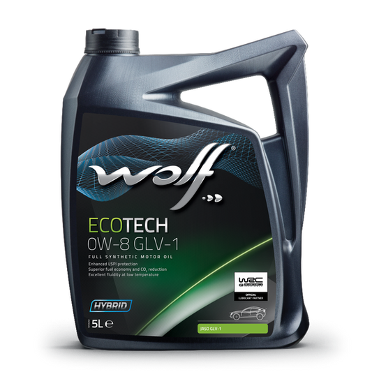 Oleo Motor Auto WOLF ECOTECH 0W-8 GLV-1  5L
