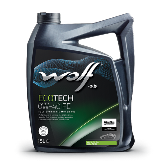 Oleo Motor Auto WOLF ECOTECH 0W40 FE 5L