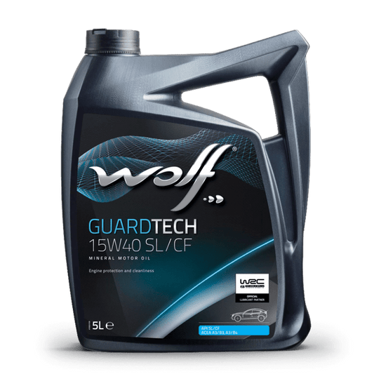 OLEO MOTOR AUTO WOLF GUARDTECH 15W40 SL/CF 5L