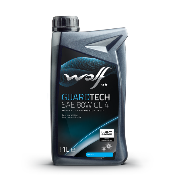 Oleo Caixa Velocidades WOLF GUARDTECH 80W GL 4  1L